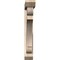 Ekena Millwork Olympic Slat Smooth Bracket w/ Offset Brace, Douglas Fir, 5 1/2"W x 36"D x 36"H BKT0604X36X36OLY06SDF - alternate 3